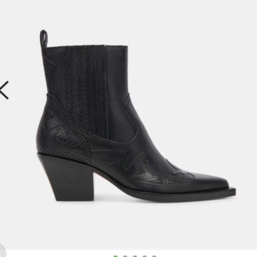 Dolce Vita Western Ankle Boots